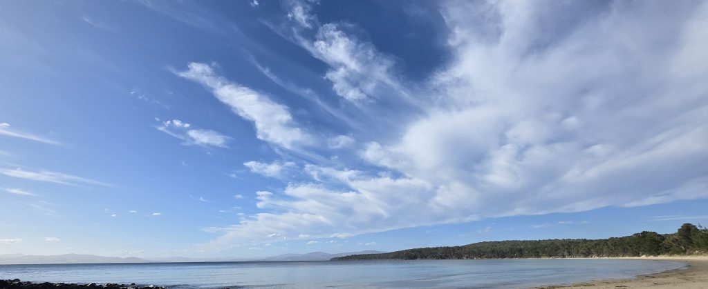 blue sky
